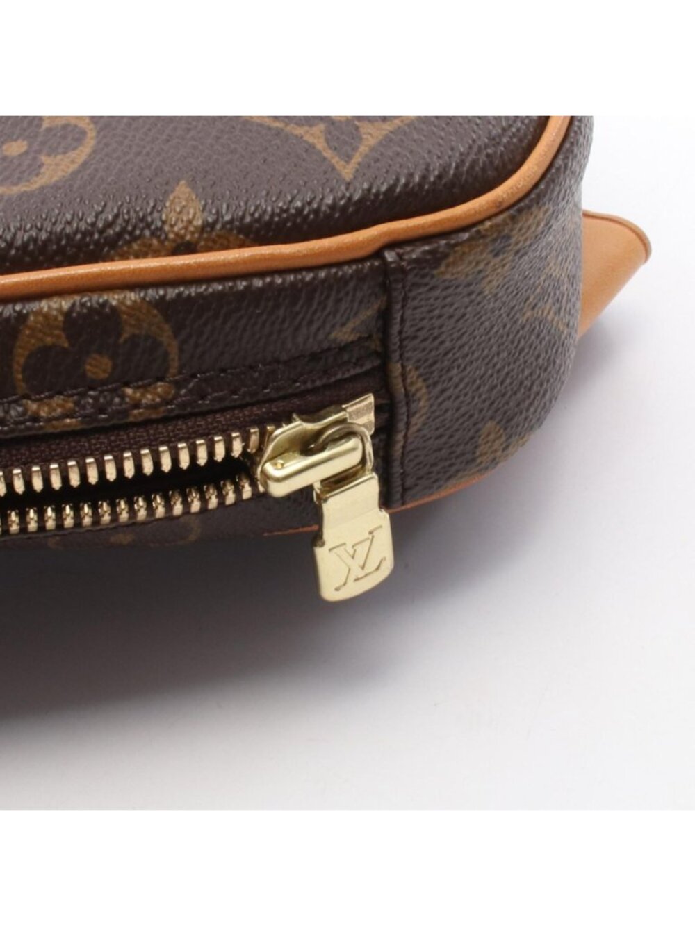 Louis Vuitton Waist Bag Pochette Gange Canvas Leather - Picture 7 of 9